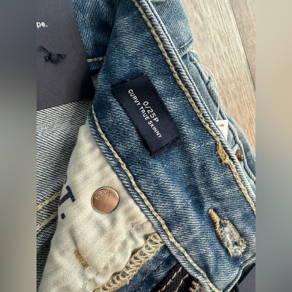 Gap High Rise Curvy True Skinny Ankle Jean Stretch - Picture 6 of 6